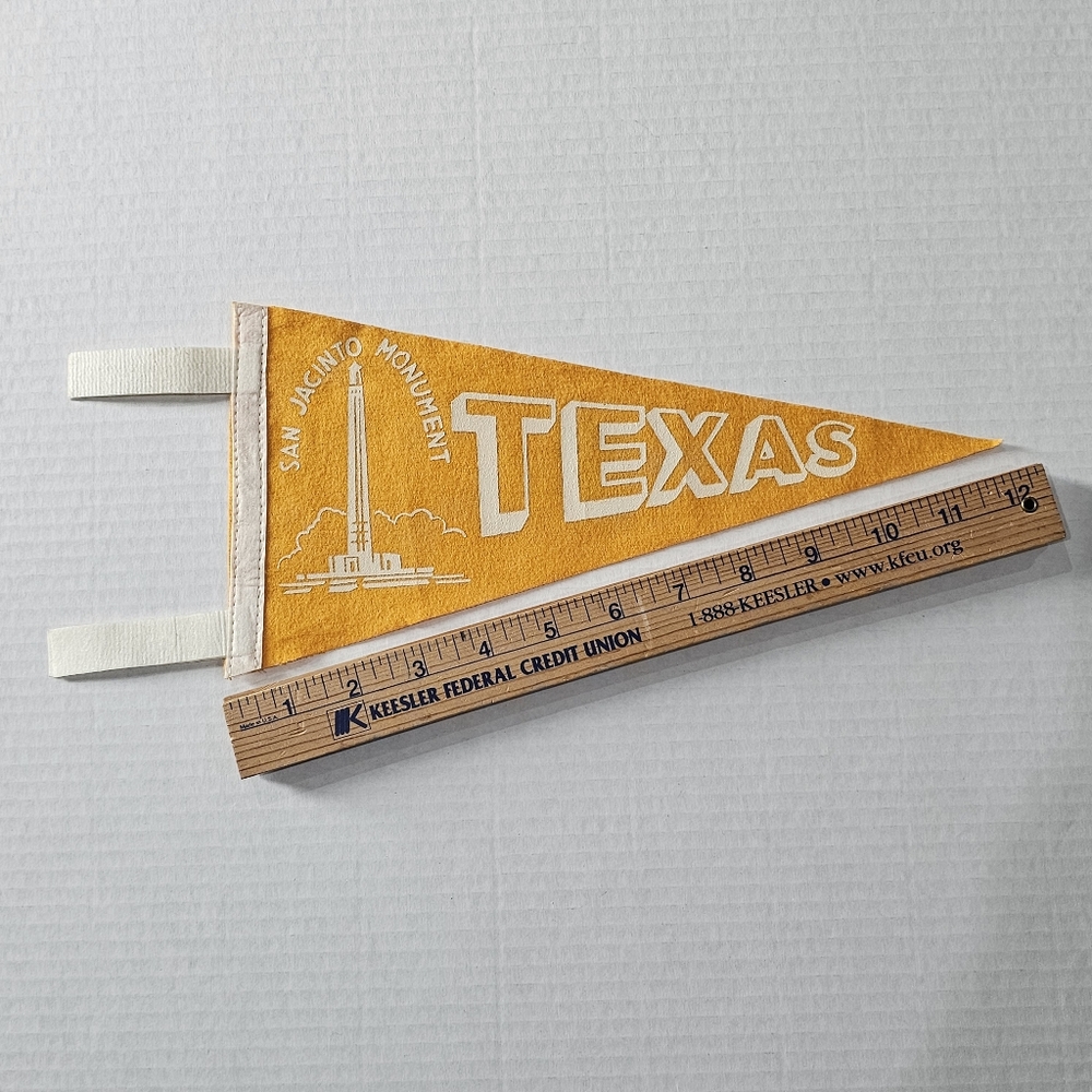 Texas Revolution Pennant San Jacinto Monument Sam Houston Republic of Texas - Picture 2 of 8
